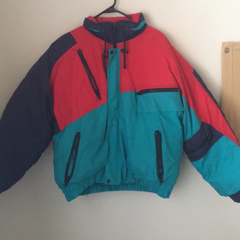 Large men's ski jacket